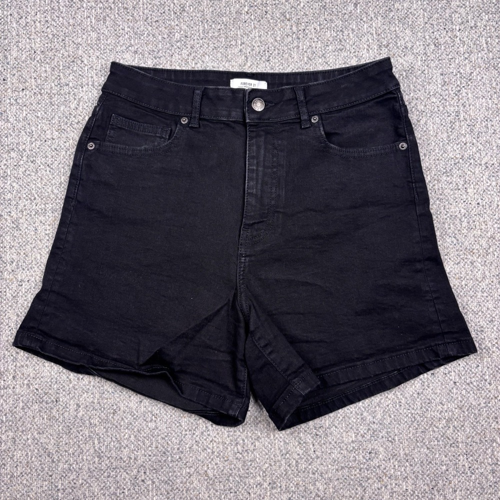 Forever 21 Black High Rise Waist Classic 5 Pocket Women's Size 28